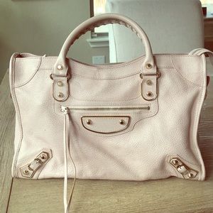 Balenciaga pale pink
